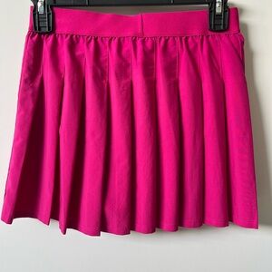 Vibrant Pink Alo tennis Skirt